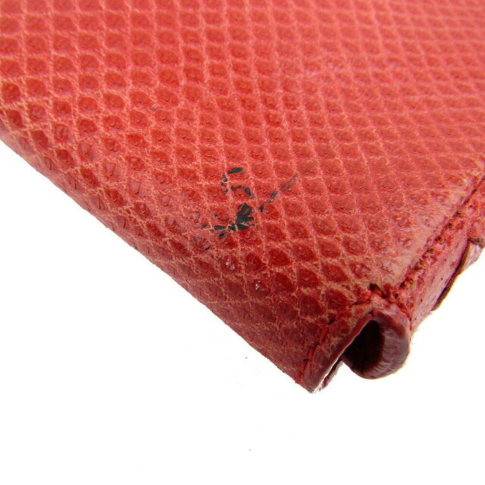 Bottega Veneta Python Pouch Red Wallet - image 15